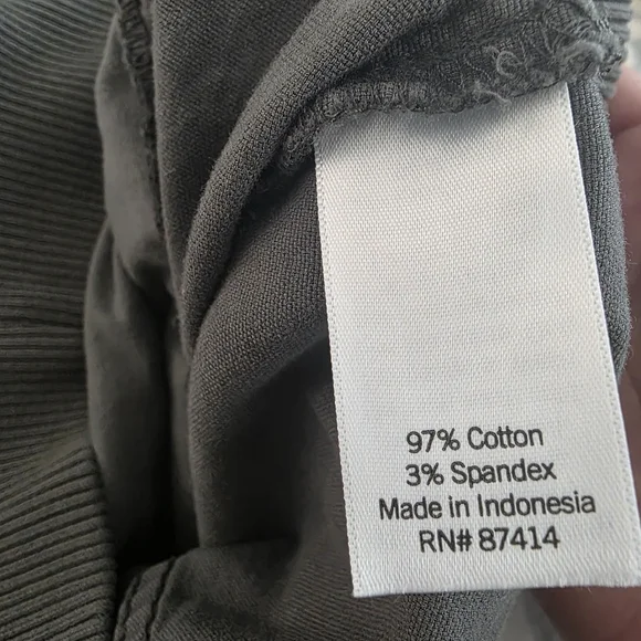 Sonoma Olive Bomber Jacket Cotton Lightweight Small - Picture 11 of 11